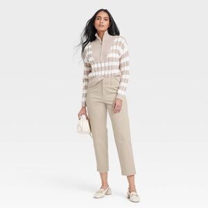 Clearance Bundle 2 for $25❗️ Women's High-Rise Tapered Ankle Chino Pants